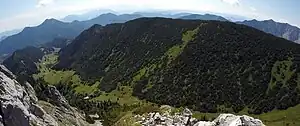 Almgebiet der Soinalm nördlich unterhalb der Maroldschneid