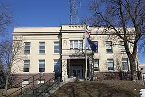 Das Marquette County Courthouse in Montello, seit 1982 im NRHP gelistet