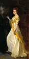 Corisande, Marquise de Noailles, née Gramont (1880–1977), Öl auf Leinwand (1902)