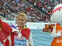 Die 5000 Meter-Europameisterin von 2002 Marta Domínguez – fünf Tage später auch hier wieder Siegerin auf dieser Distanz – belegte Rang sieben