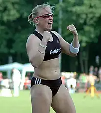 Martina Strutz wurde Olympiafünfte