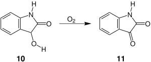 Weiteroxidation des Dioxindols
