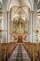 Innenansicht Richtung Orgel
