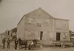 Das Mason County Courthouse in Ludington (1869)