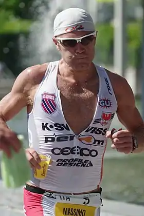 Massimo Cigana beim Ironman 70.3 Austria, 2012