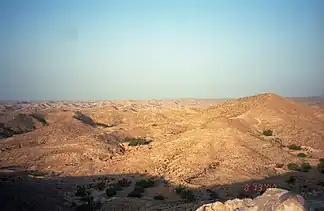 Bergland bei Matmata