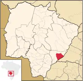 Lage von Anaurilândia in Mato Grosso do Sul