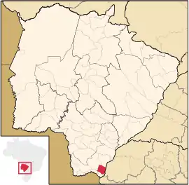 Lage von Eldorado in Mato Grosso do Sul