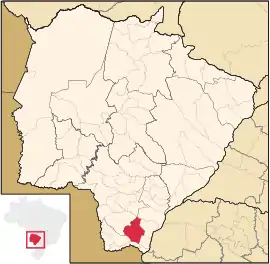 Lage von Iguatemi in Mato Grosso do Sul