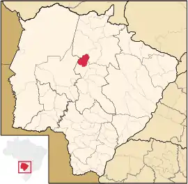 Lage von Rio Negro in Mato Grosso do Sul