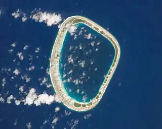 NASA-Bild von Matureivavao