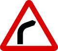 Biegung nach rechts