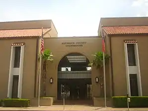Das Maverick County Courthouse, gelistet im NRHP mit der Nr. 80004141