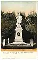 Denkmal für Kaiser Wilhelm I. in Friedeberg (Neumark) auf einer historischen Ansichtskarte