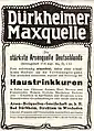 Werbeanzeige, um 1910