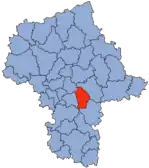 Lage des Powiats