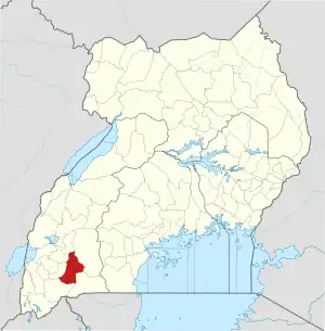 Lage von Mbarara