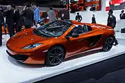 MP4-12C Spider (Frontansicht)