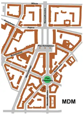 Standort (grüner Punkt)