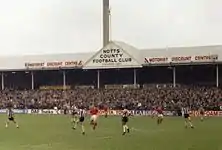 Die Meadow Lane im Jahr 1981