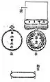 Vorder- und Rückseite der Ehrenmedaille bis zur Neugestaltung 2003