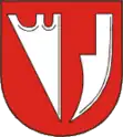 Pflugschar im Wappen von Meedl