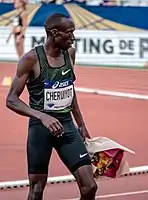 Als viertbester Kenianer kam Timothy Cheruiyot auf den siebten Platz