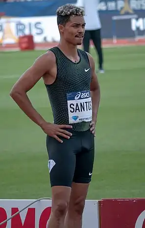Juander Santos beim Meeting de Paris 2018