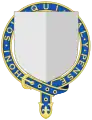 Schnallenband des Ordens als Wappenzusatz