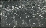 Die litauischen Partisanen kämpften 1944–1953 mit den Besatzern und trugen die litauischen Uniformen und Symbole der Zwischenkriegszeit