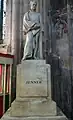 Statue von Edward Jenner in der Kathedrale von Gloucester