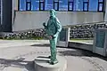 Statue für die auf See gebliebenen Fischer