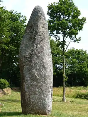 Menhir von Cailouan