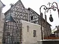 typisches Fachwerkhaus im Ortskern