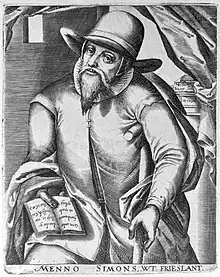 Menno Simons (1496–1561), Täufer