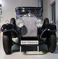 Mercedes-Benz, Typ Nürburg 460, Baujahr 1929, Front