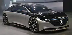 Konzept Vision EQS mit 5,30 m Länge, IAA 2019
