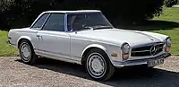 Konkav gewölbtes Hardtop, US-Version mitSeitenmarkierungsleuchten