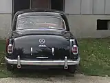 Mercedes-Benz 220 a Heckansicht