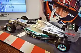 Mercedes F1 W03(Michael-Schumacher-Ausstellung in Marburg)