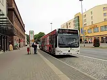 Bus der VVR in Stralsund