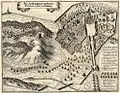 Das fürstl. Lusthaus und Garten Hellenbrunn, 1/2 Stund von Saltzburg, Merian, 1644