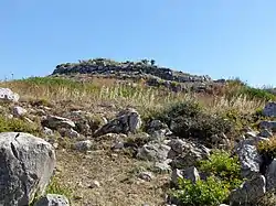 Südseite des Hügels