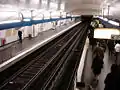 Station der Linie 11, Blickrichtung Abstell- und Wendeanlage
