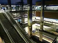 Charmartín, Madrid:Viergeschossiger unterirdischer Turmbahnhof der Linien L1 (Ebene −4)und L10 (Ebene −2)