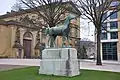 Le Cheval pur-sang (1852) auf der Esplanade, Metz