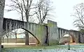 Ehemaliges Wassertor „Pont des Grilles de la Basse-Seille“  (Gitterbrücken an der unteren Seille)