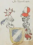 Wappen der Meyer von Wyler, Mitte 16. Jh.