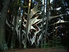 „Tornado“, Forest Art Wisconsin Minoqua USA 2007