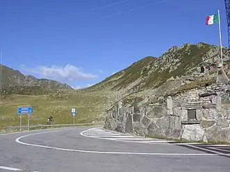 Passhöhe